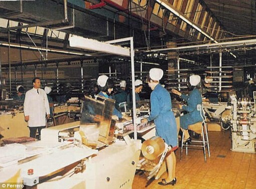 خط تولید نوتلا 